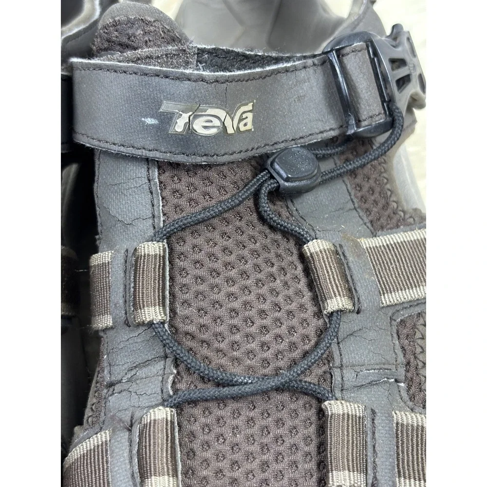Teva Omnium 2 Leather Sandals Brown Turkish Coffee Mens 14 Hiking Water